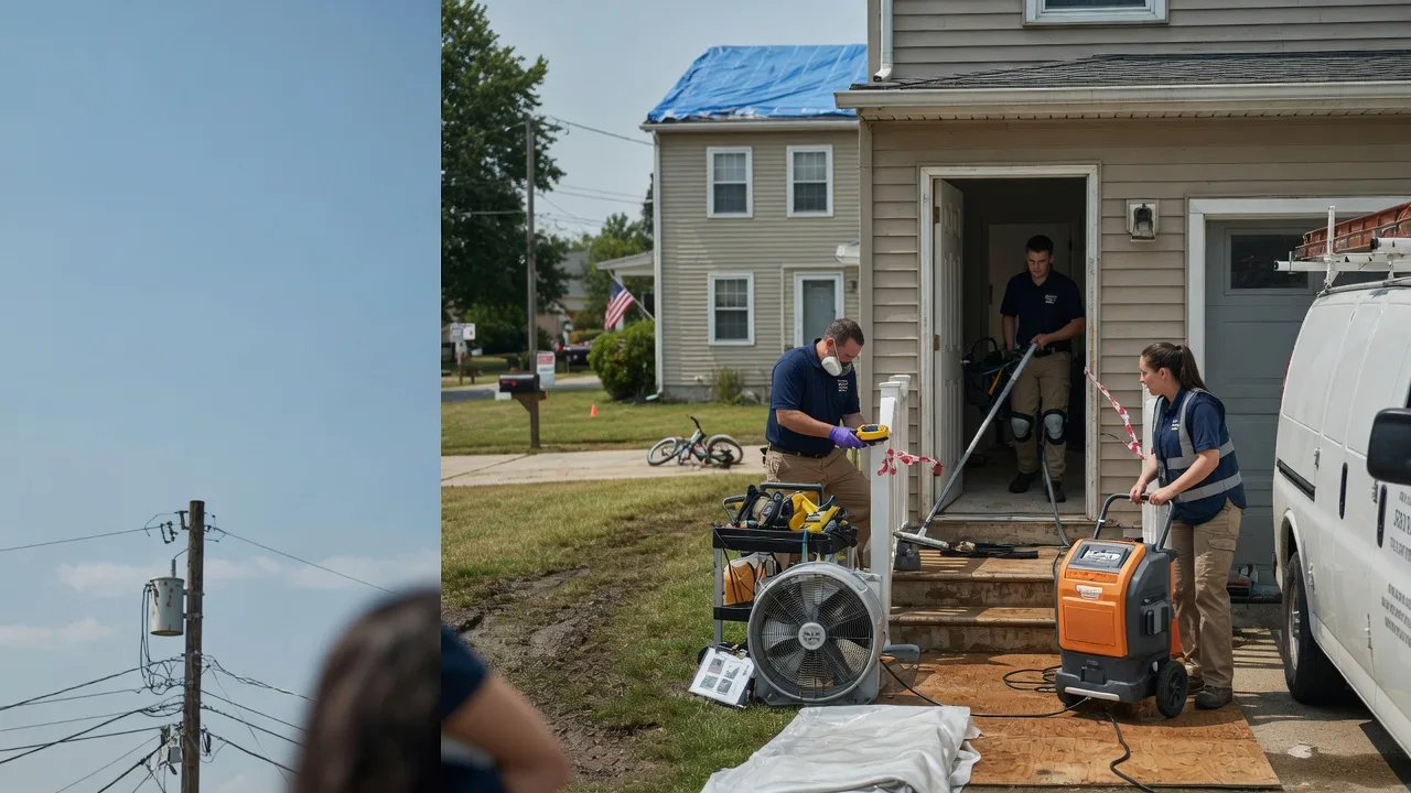 Water Damage Repair in Honor, MI near me